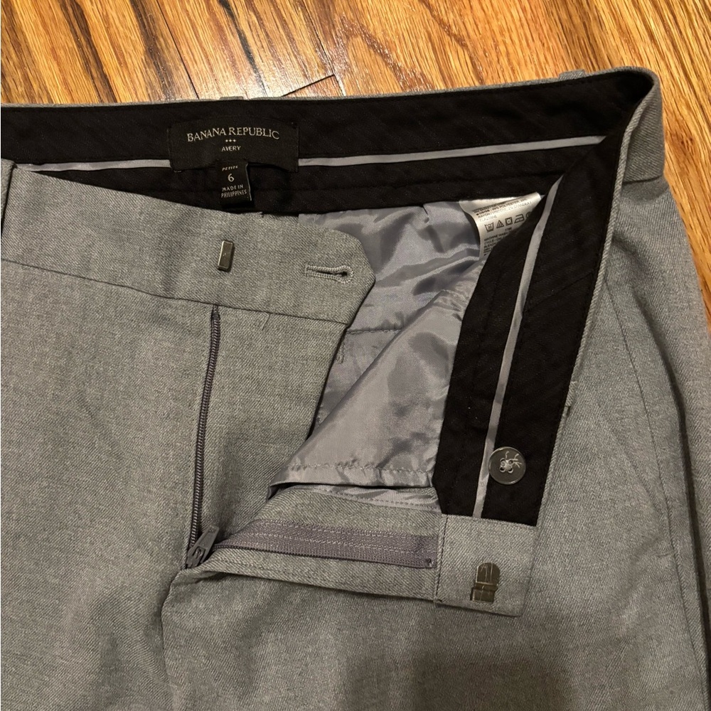 Banana Republic Classic Gray Trousers